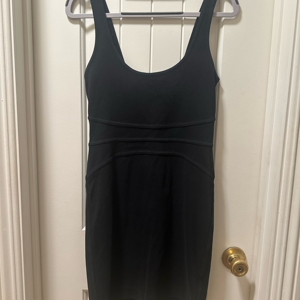 Elegant Black Sleeveless Mini Dress